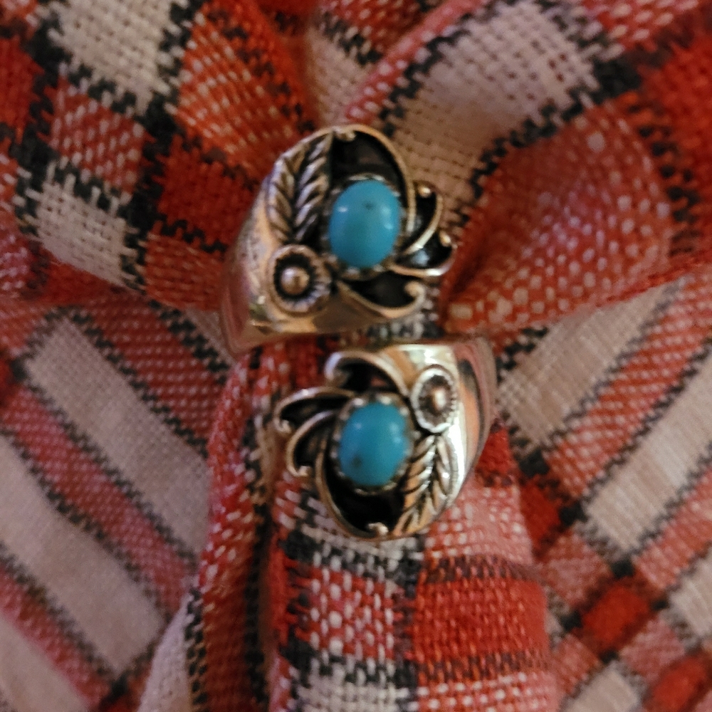 Silver Southwest Style Turquoise Ring